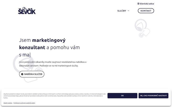 Screenshot of martinsevcik.net