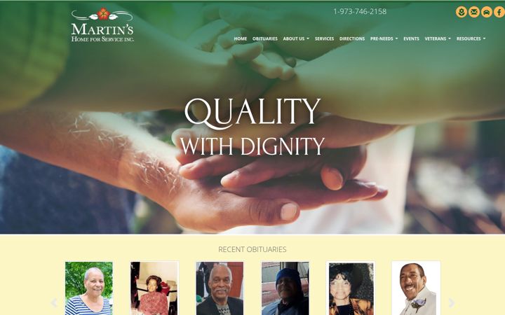 Screenshot of martinshfs.com