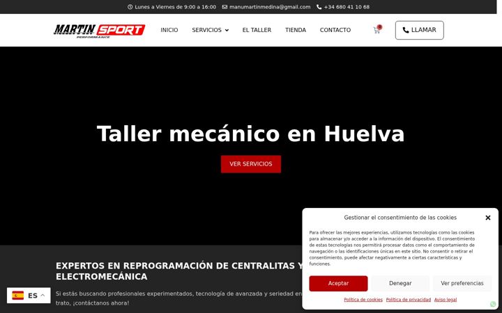 Screenshot of martinsport.es