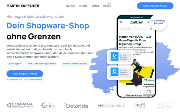 Screenshot of martinsupplieth.de