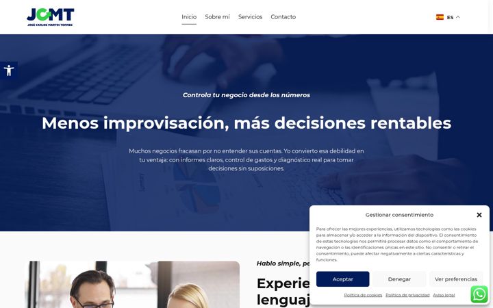 Screenshot of martintorresfinanzas.com