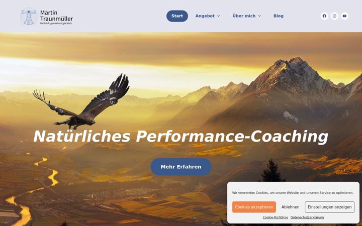 Screenshot of martintraunmueller.com