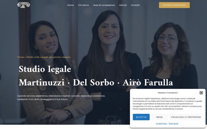 Screenshot van martinuzzidelsorbo.it