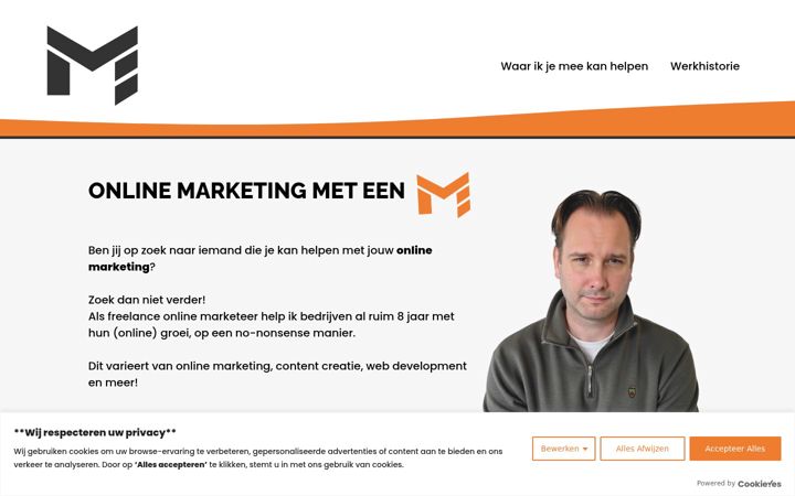 Screenshot of martinvanstein.com