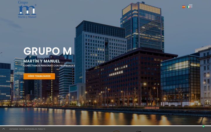 Screenshot of martinymanuel.com