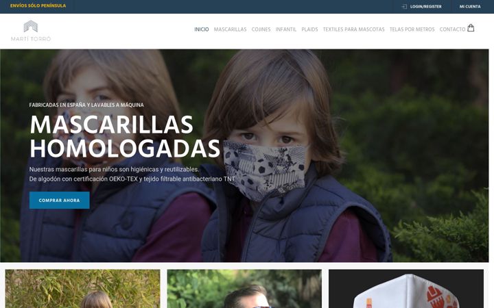 Screenshot of martitorro.com