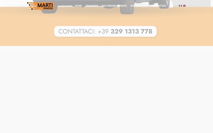 Screenshot of martitransfer.it