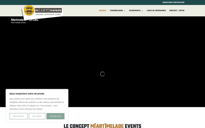 Screenshot of martmelade.fr