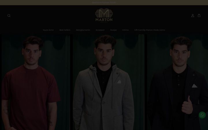 Screenshot of martonitalia.it