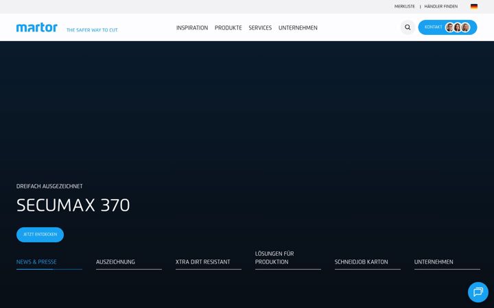 Screenshot of martor.com