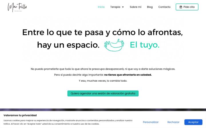 Screenshot of martrillo.com