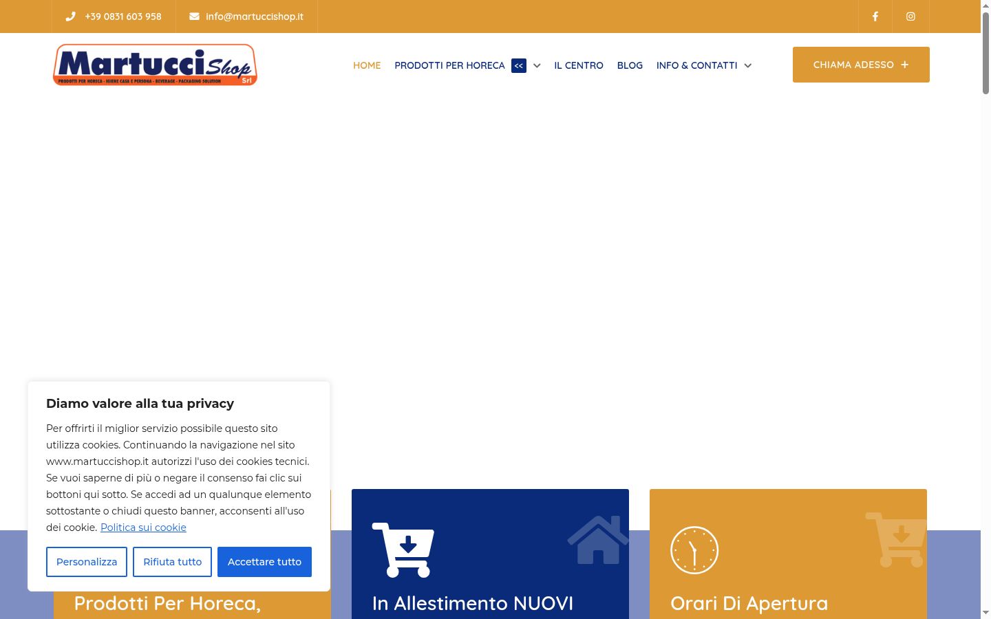 Screenshot tal-banner tal-kunsens muri qabel kwalunkwe interazzjoni