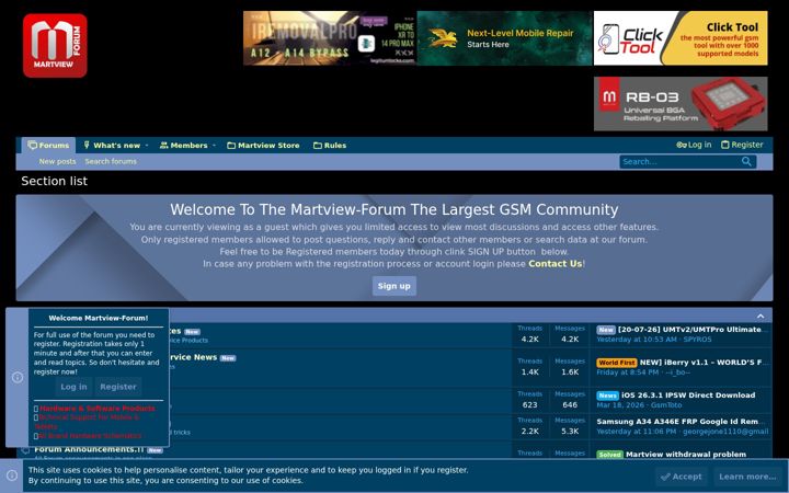Screenshot of martview-forum.com