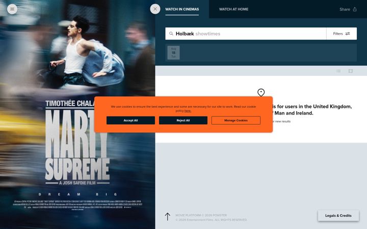 Screenshot of marty-supreme.co.uk