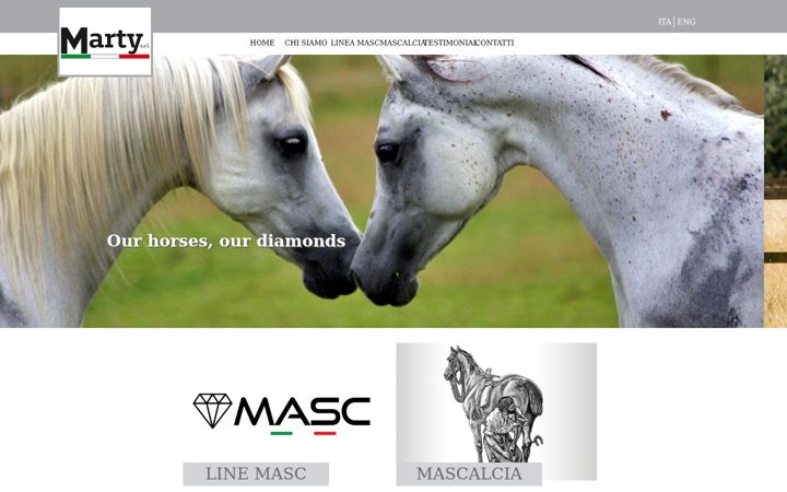 Skærmbillede af martybrand.com