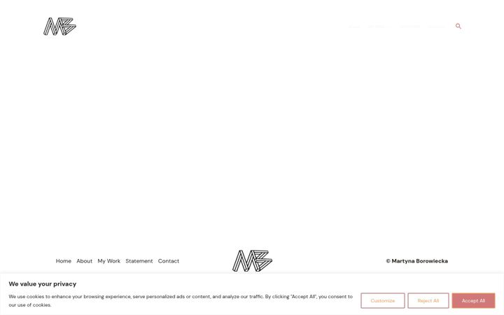 Screenshot of martynaborowiecka.com
