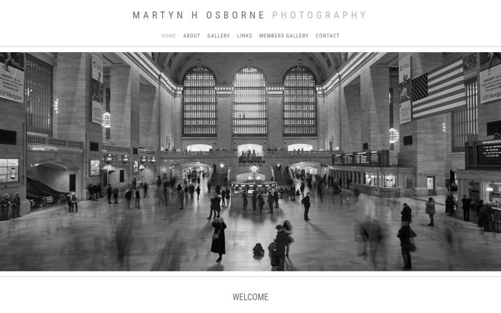 Screenshot of martynosborne.com