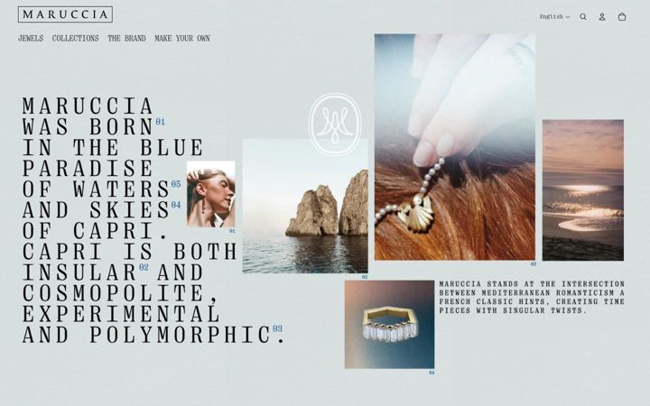 Screenshot of maruccia-paris.com