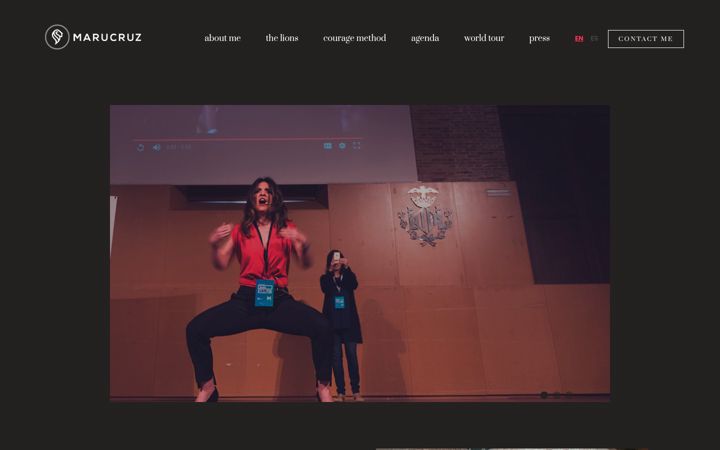 Screenshot of marucruz.com