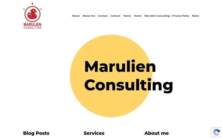 Screenshot of marulien.com