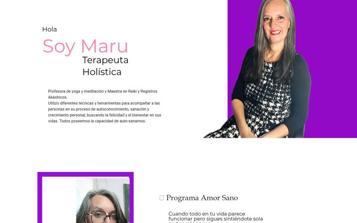 Screenshot of marusainz.com