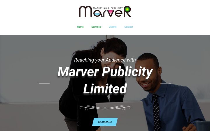 Screenshot of marver.co.uk