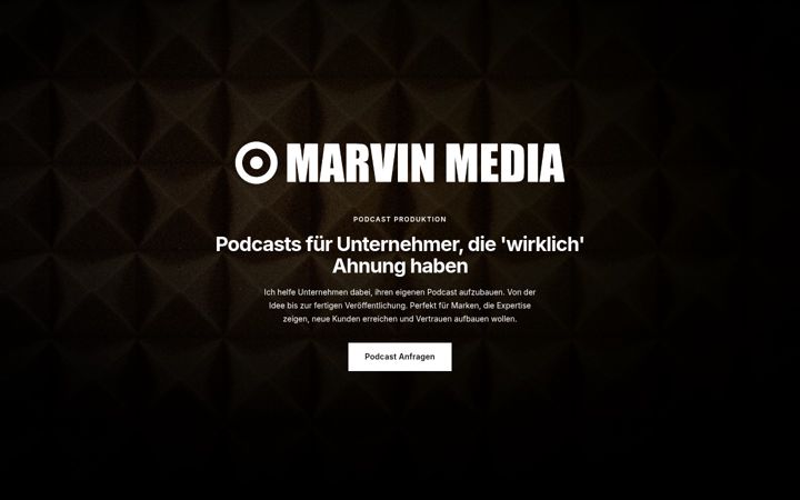 Screenshot of marvinconsten.de