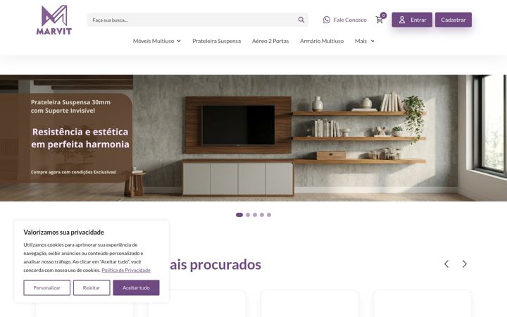 Screenshot of marvit.com.br