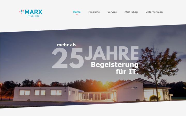 Screenshot of marx-it-service.de