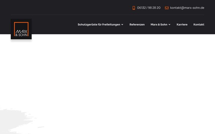 Screenshot of marx-sohn.de