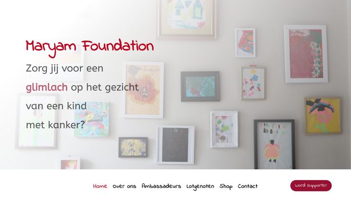 Screenshot of maryamfoundation.nl