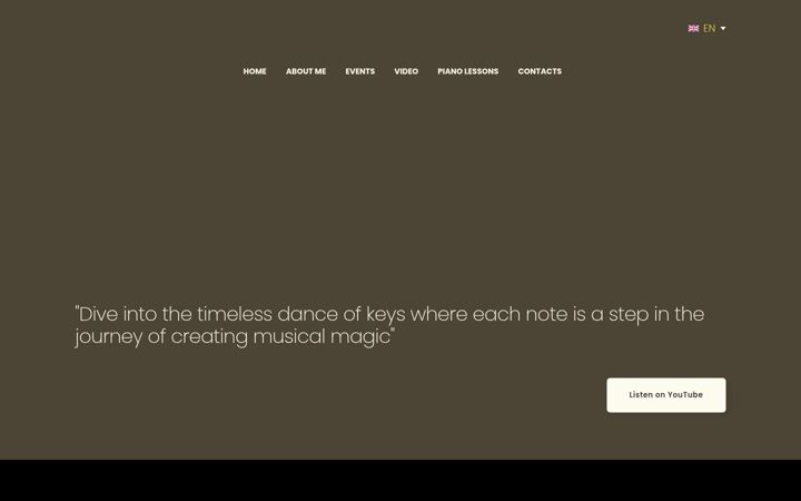 Screenshot of maryanabrodska.com