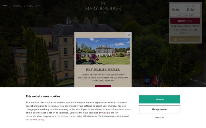 Screenshot of maryborough.com