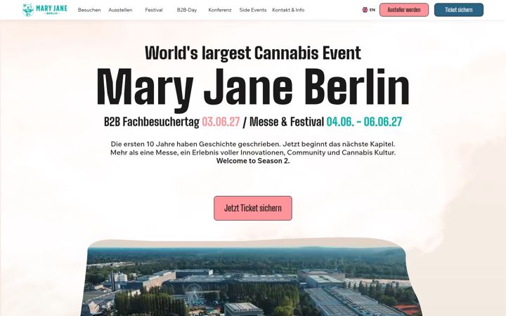 Screenshot of maryjane-berlin.com