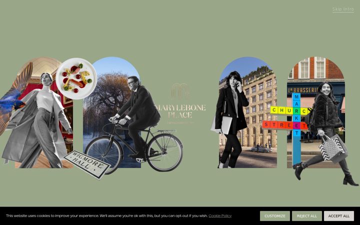 Screenshot of maryleboneplace.com