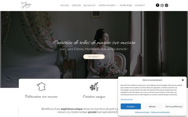 Screenshot of maryline-garel.fr