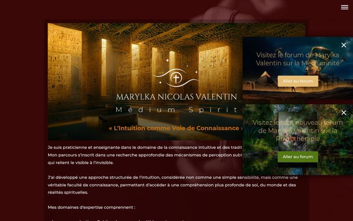 Screenshot of marylka-valentin.fr