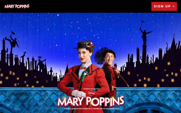 Screenshot of marypoppins.co.uk