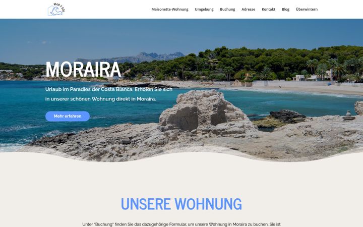Screenshot of marysolcostablanca.com
