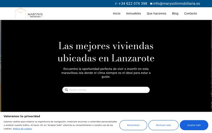 Screenshot of marysolinmobiliaria.es