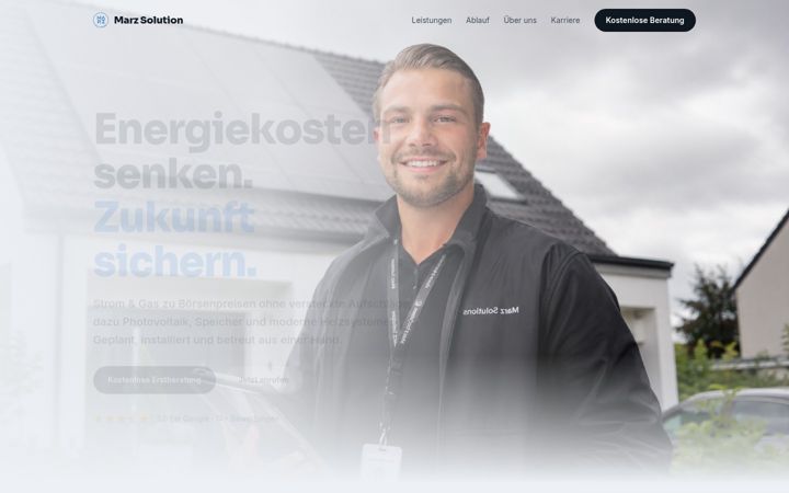 Screenshot of marz-solution.de