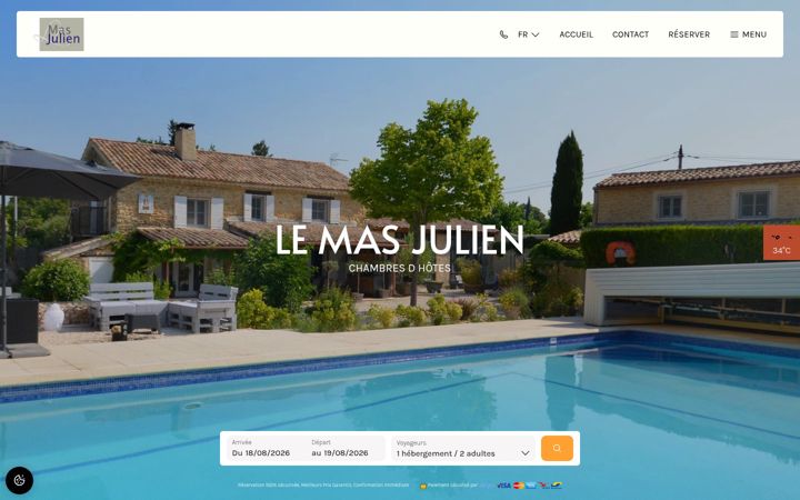 Screenshot of mas-julien.com