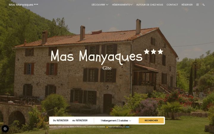 Screenshot of mas-manyaques.com
