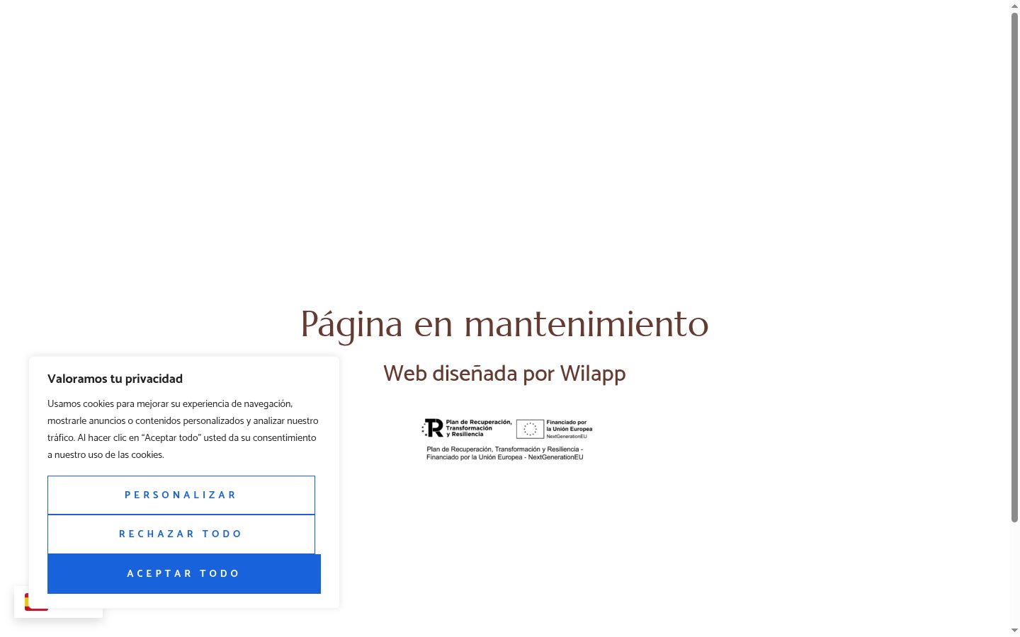 Screenshot tal-banner tal-kunsens muri qabel kwalunkwe interazzjoni