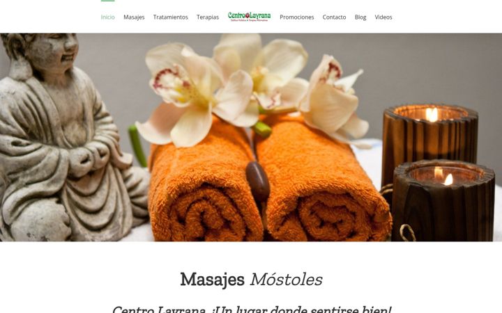 Screenshot of masajesmostoles.com