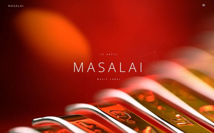 Screenshot of masalai-label.net