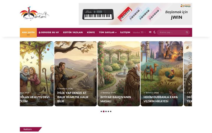 Screenshot of masaldergisi.com