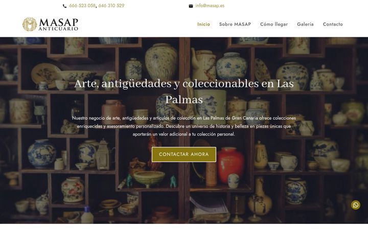 Screenshot of masap.es