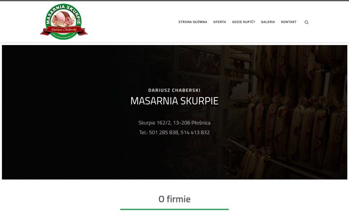 Screenshot of masarniaskurpie.com