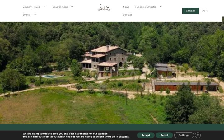 Screenshot of mascampassol.com